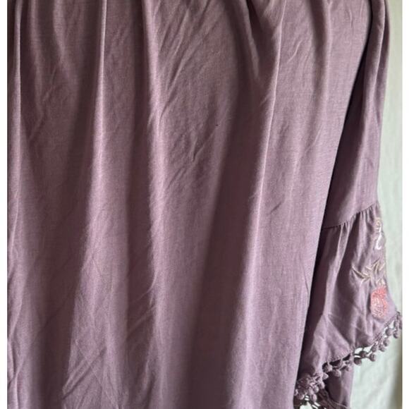 Taylor & Sage XS Light Purple Off Shoulder Top - Picture 9 of 11